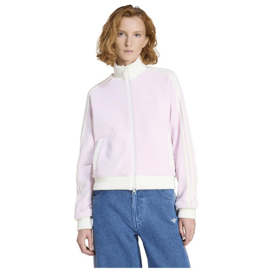 Adidas Γυναικεία ζακέτα Velour Knit Track Top